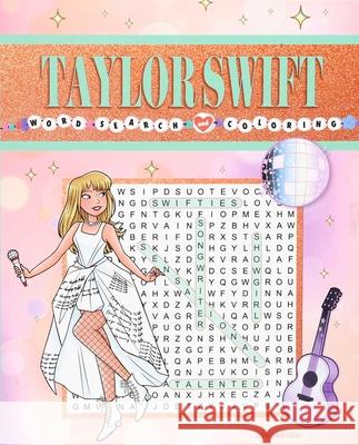 Taylor Swift Word Search and Coloring Editors of Thunder Bay Press 9781667212197 Thunder Bay Press