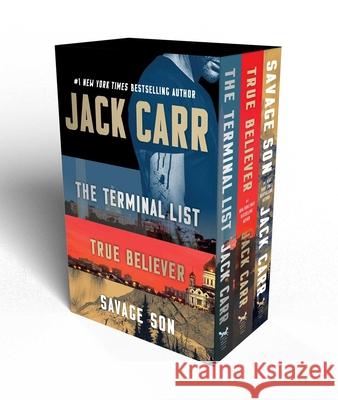 Jack Carr Boxed Set: The Terminal List, True Believer, and Savage Son Carr, Jack 9781668000922