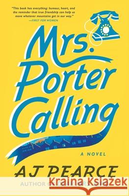 Mrs. Porter Calling A. J. Pearce 9781668007723 Scribner Book Company