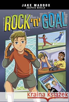 Rock 'n' Goal Jake Maddox Teo Duarte 9781669083832 Stone Arch Books