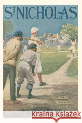 Vintage Journal St. Nicholas Baseball Poster Found Image Press   9781669503248 Found Image Press