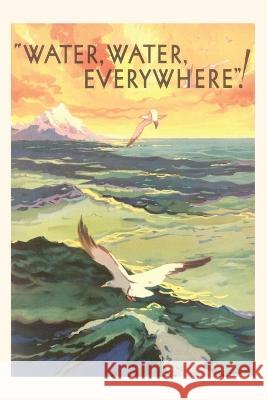 Vintage Journal Water Everywhere, Seagull over Waves Found Image Press   9781669505457 Found Image Press