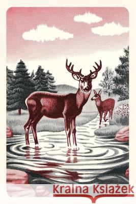 Vintage Journal Deer in Stream Found Image Press   9781669506331 Found Image Press