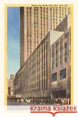 Vintage Journal Radio City Music Hall, New York City Found Image Press   9781669508236 Found Image Press