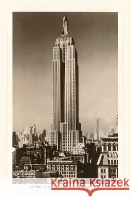 Vintage Journal Empire State Building, New York City Found Image Press   9781669508571 Found Image Press