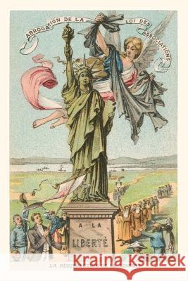 Vintage Journal French View of the Statue of Liberty Found Image Press   9781669508724 Found Image Press