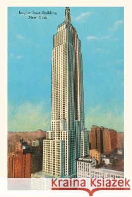 Vintage Journal Empire State Building, New York City Found Image Press   9781669509110 Found Image Press