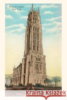 Vintage Journal Riverside Church, New York Found Image Press   9781669509455 Found Image Press