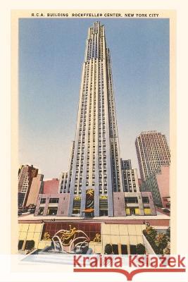Vintage Journal RCA Building, Rockefeller Center, New York City Found Image Press   9781669510024 Found Image Press