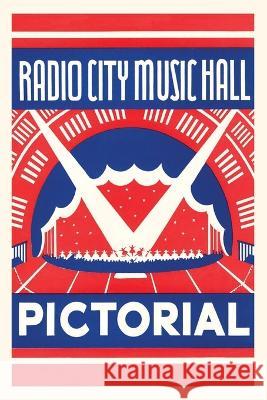 Vintage Journal Radio City Music Hall Program Found Image Press   9781669510192 Found Image Press