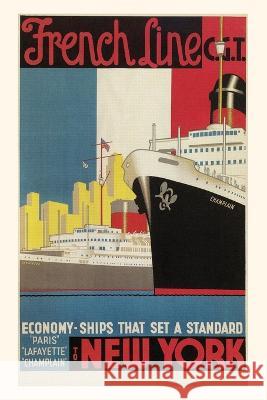 Vintage Journal Oceanliner, French Line Found Image Press   9781669510246 Found Image Press