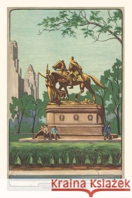 Vintage Journal Sherman Monument, New York City Found Image Press   9781669510772 Found Image Press