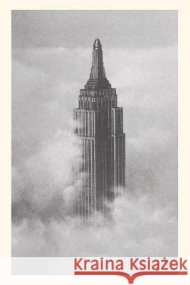Vintage Journal Empire State Building in the Clouds Found Image Press   9781669511472 Found Image Press