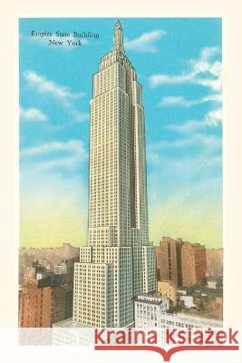 Vintage Journal Empire State Building, New York City Found Image Press   9781669511779 Found Image Press