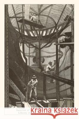 Vintage Journal Interior of Statue of Liberty During Construction Found Image Press   9781669511878 Found Image Press
