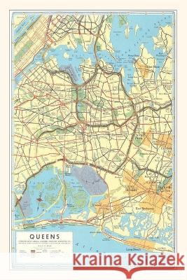 Vintage Journal Map of Queens, New York Found Image Press   9781669511922 Found Image Press
