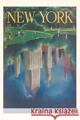 Vintage Journal Travel Poster, Central Park, New York City Found Image Press   9781669512219 Found Image Press