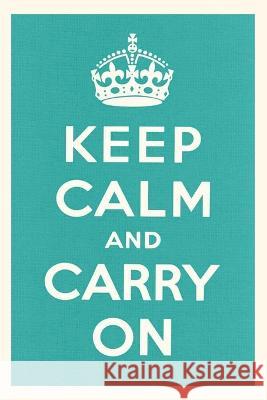 Vintage Journal Keep Calm and Carry On Found Image Press   9781669514183 Found Image Press