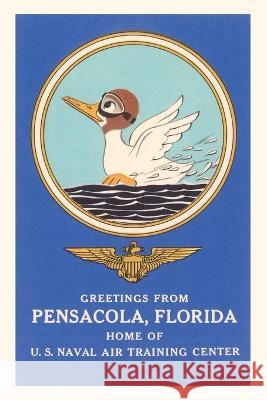 Vintage Journal 'Naval Air Center, Pensacola, Florida, Duck with Goggles Found Image Press   9781669518198 Found Image Press