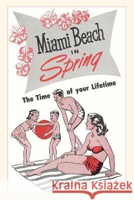 Vintage Journal Miami Beach in Spring Found Image Press   9781669518495 Found Image Press