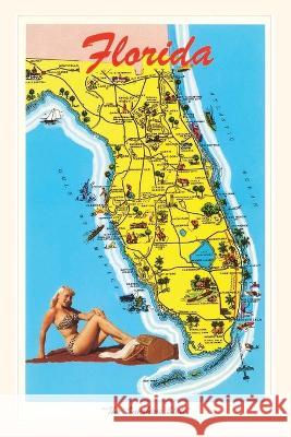 Vintage Journal Florida Tourist Map Found Image Press   9781669519614 Found Image Press