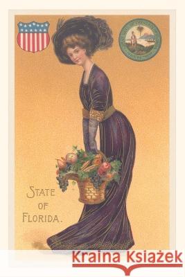 Vintage Journal Woman Dressed as the State of Florida Found Image Press   9781669520238 Found Image Press