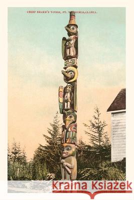 Vintage Journal Chief Shake's Totem, Ft. Wrangell, Alaska Found Image Press   9781669524861 Found Image Press
