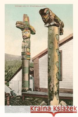 Vintage Journal Totem Poles, Ft. Wrangell Found Image Press   9781669524991 Found Image Press