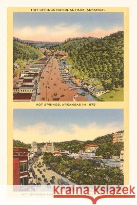 Vintage Journal Two Views of Hot Springs Found Image Press   9781669529255 Found Image Press