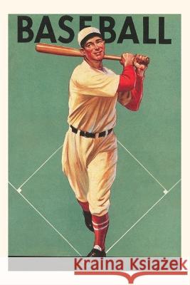 Vintage Journal Baseball Batter Poster Found Image Press 9781669529415 Found Image Press
