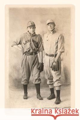 Vintage Journal Two Early Baseball Players Found Image Press 9781669529491 Found Image Press