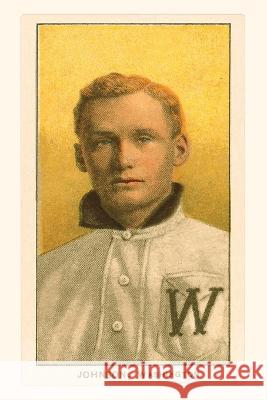 Vintage Journal Early Baseball Card, Walter Johnson Found Image Press 9781669529538 Found Image Press