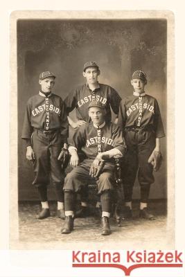 Vintage Journal Four Eastside Baseball Players Found Image Press 9781669529590 Found Image Press