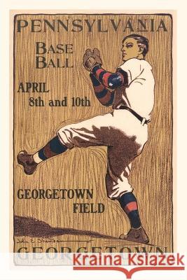 Vintage Journal Georgetown Baseball Poster Found Image Press 9781669529965 Found Image Press