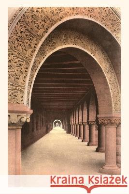 Vintage Journal Romanesque Colonnade, Stanford, California Found Image Press 9781669535119 Found Image Press