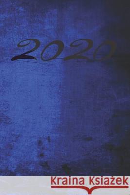 Grand Fantasy Designs: 2020 Kalligrafie blau - Tagesplaner 15,24 x 22,86 Felix Ode 9781670341433