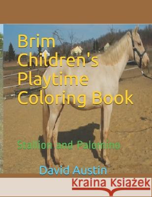 Brim Children's Playtime Coloring Book: Stallion and Palomino Jane L. Austin David Austin 9781671589759 Independently Published