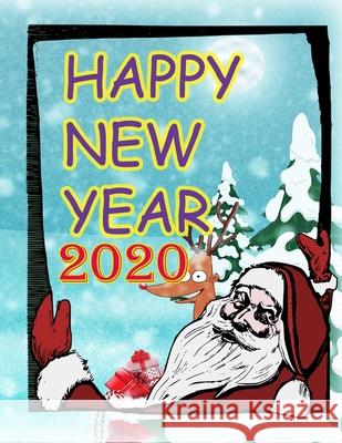 Happy New Year: Integrated daily plan for a full year Geen Flwer 9781672815468 Independently Published