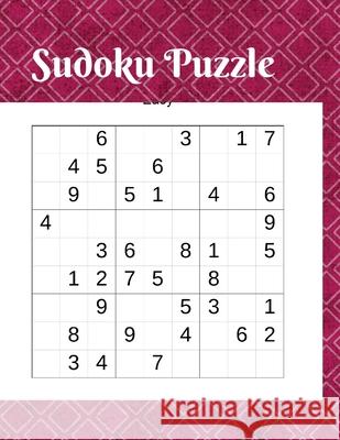 Suduko Puzzle: Book for Adults/teen with easy to hard levels. improve your game with these two challenging levels. Large print and so Omni Publishers 9781673935165 