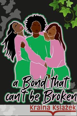 Notebook: Pink Green Ivy Designer College Ruled Lined Blank Notebook Journal Notepad, Sisterhood Paraphernalia; Alpha Kappa Alpha Themed; AKA themed Lena Payton Webb, Blu Impressions Designs 9781678030414 Lulu.com