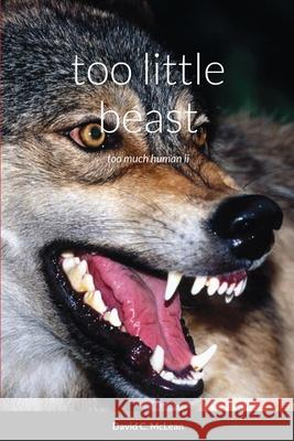 too little beast David C McLean 9781678082185