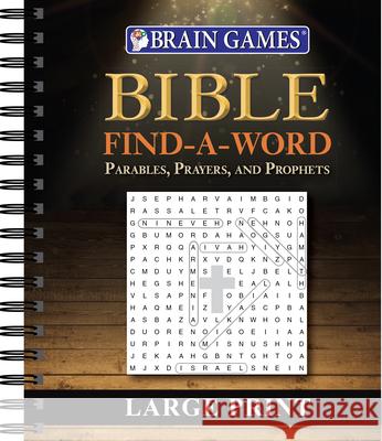 Brain Games - Bible Find a Word - Large Print Publications International Ltd 9781680223118 Publications International, Ltd.