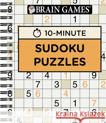 Brain Games - 10 Minute: Sudoku Puzzles Publications International Ltd 9781680227635 Publications International, Ltd.