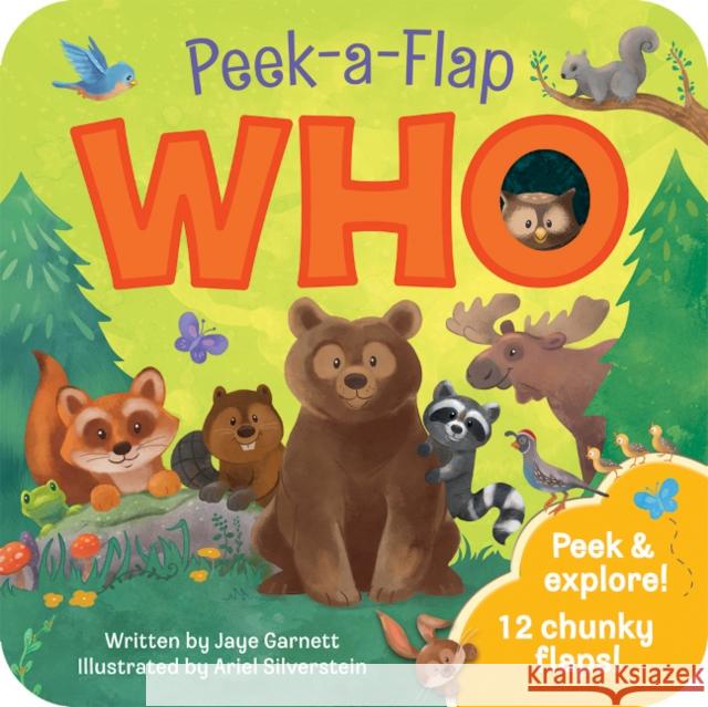 Who: Peek a Flap Childrens Board Book Jaye Garnett 9781680521252 Cottage Door Press