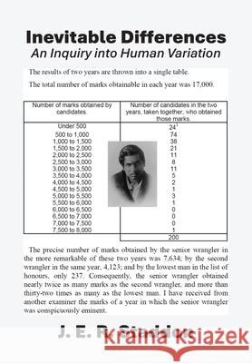 Inevitable Differences: An Inquiry Into Human Variation John Staddon 9781680533590 Academica Press