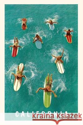 Vintage Journal California Surfers with Colorful Boards Found Image Press 9781680819335 Found Image Press