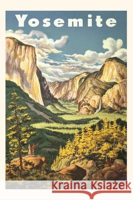 Vintage Journal Yosemite National Park Travel Poster Found Image Press 9781680819373 Found Image Press