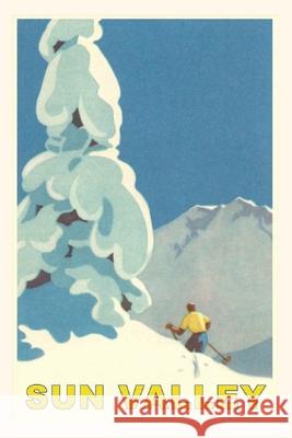 Vintage Journal Skiing in Sun Valley, Idaho Travel Poster Found Image Press 9781680819571 Found Image Press