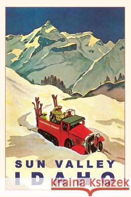 Vintage Journal Sun Valley, Vintage Truck with Skiers Found Image Press 9781680819618 Found Image Press