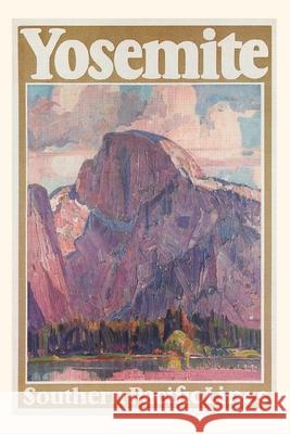 Vintage Journal Travel Poster for Yosemite National Park Found Image Press 9781680819977 Found Image Press